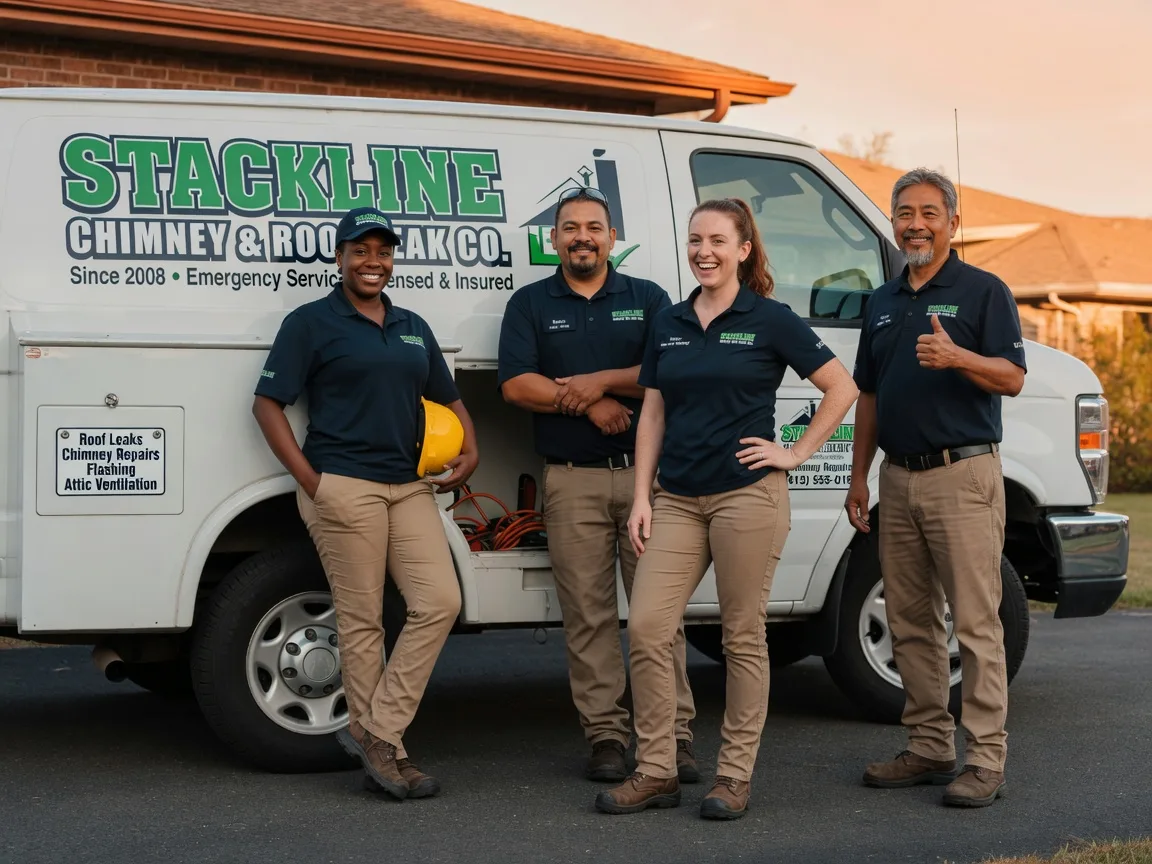 Chimney flashing repair company in New Virginia, IA